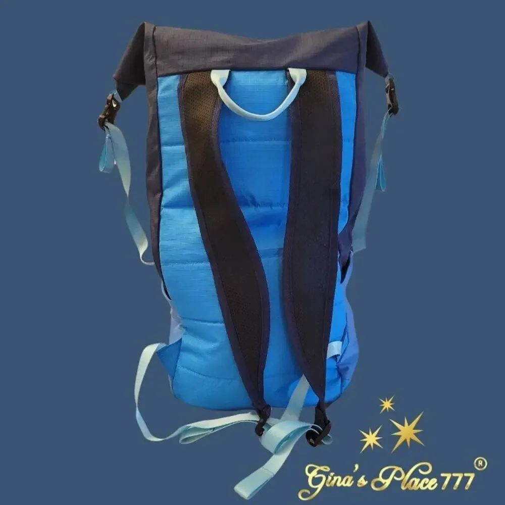 Hoka All Gender Large Logo Backpack Navy Blue